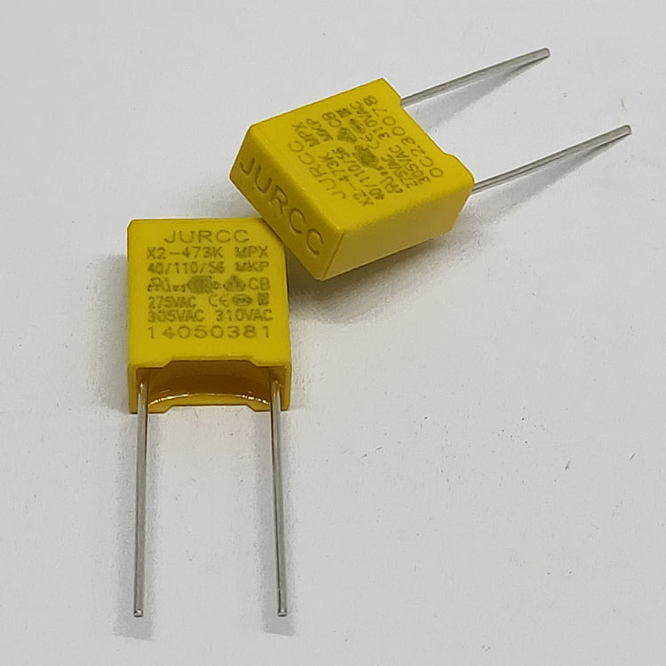 X2安规电容 PD快充氮化镓电容 683K310VAC 0.068uF 脚距P=7.5 9.5*4*