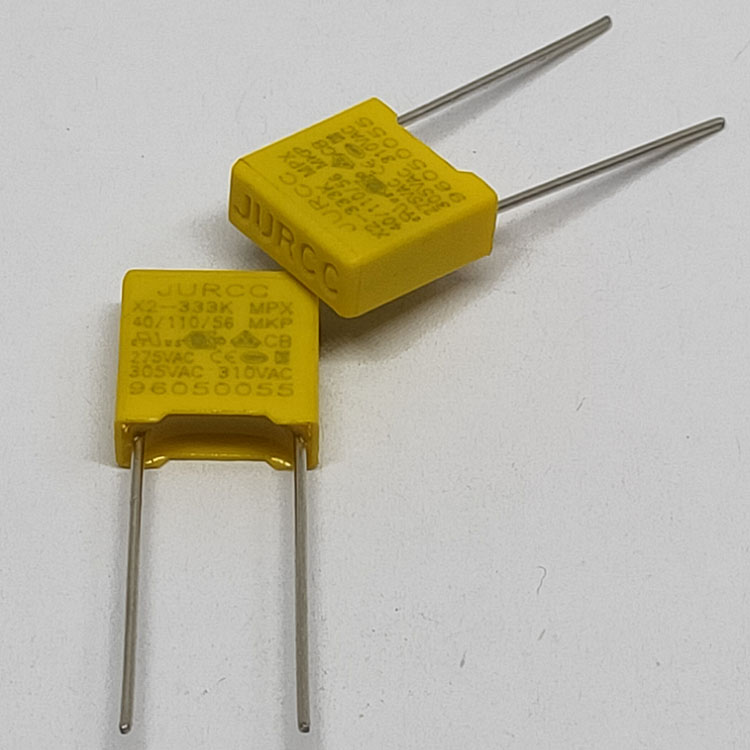 X2安规电容 PD快充氮化镓电容 473K310VAC 0.047uF 脚距P=7.5 9.5*4*